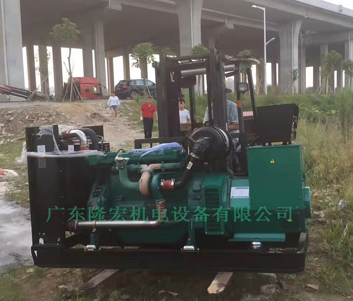 中山高速公路用備用電源、120KW濰柴發(fā)電機