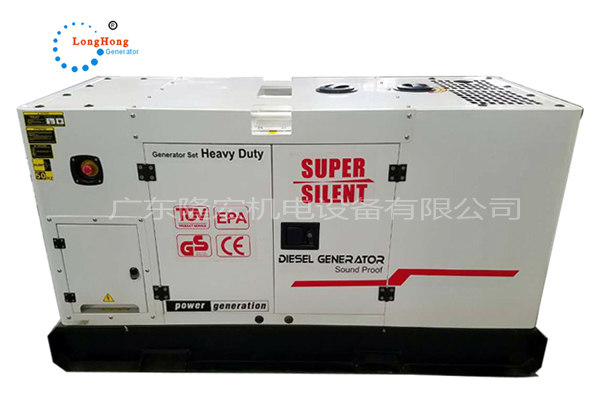 18KW濰柴動力柴油發電機組 低噪音發電機 小型家用企業備用急救用電